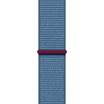 Умные часы Apple Watch SE 2 (2023) GPS, 44mm, Aluminium Case with Sport Loop, Silver/Winter Blue (Серебристый/зимний синий)