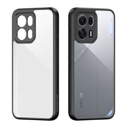 Чехол защитный с черными мягкими рамками для OPPO K15 Pro+ Плюс, серия Aimo Series Case от Dux Ducis
