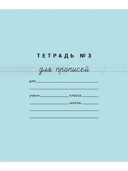 Набор тетрадей для прописей МИКС, 12 шт