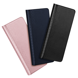 Чехол синего цвета с премиальной искусственной кожи от Dux Ducis для Xiaomi Mix Fold 4, серия Bril Series Case
