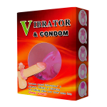 Розовое эрекционное кольцо с вибрацией 3,5х5,3см Baile Pink Bear Cock Rings BI-010083
