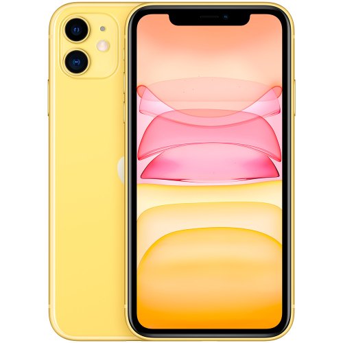 Смартфон Apple iPhone 11 128GB Dual Sim, Yellow (Желтый)