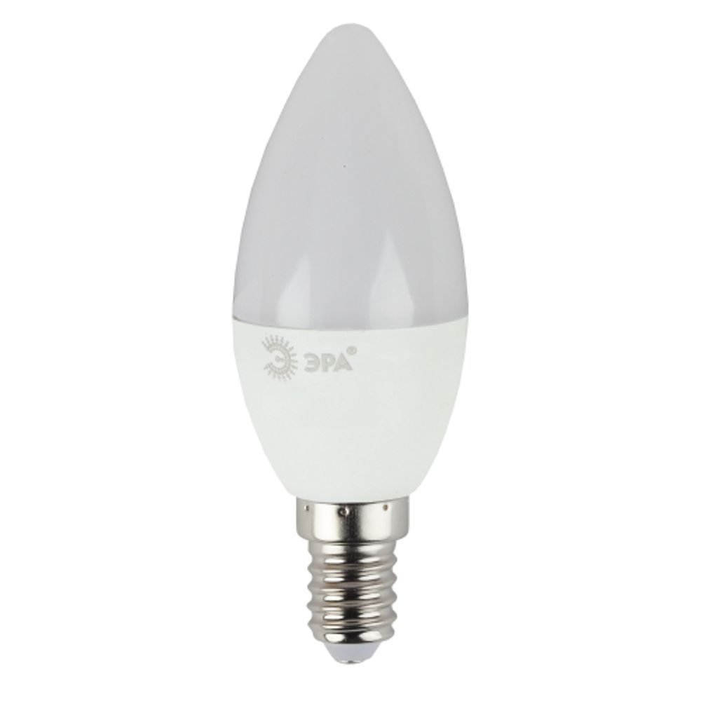 Лампа светодиодная ЭРА STD LED B35-9W-827-E14 9Вт. свеча теплый белый свет Е14 | Лампочки