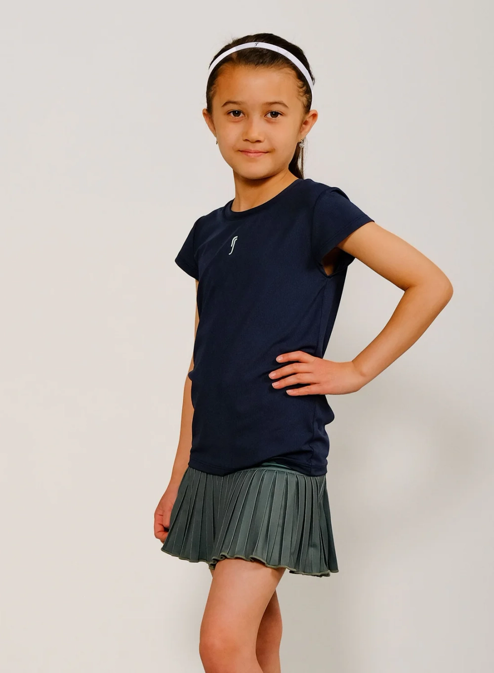 Майка для девочек RS  Performance Top - Mesh REC (Soft Teal/White) 252J005926/000
