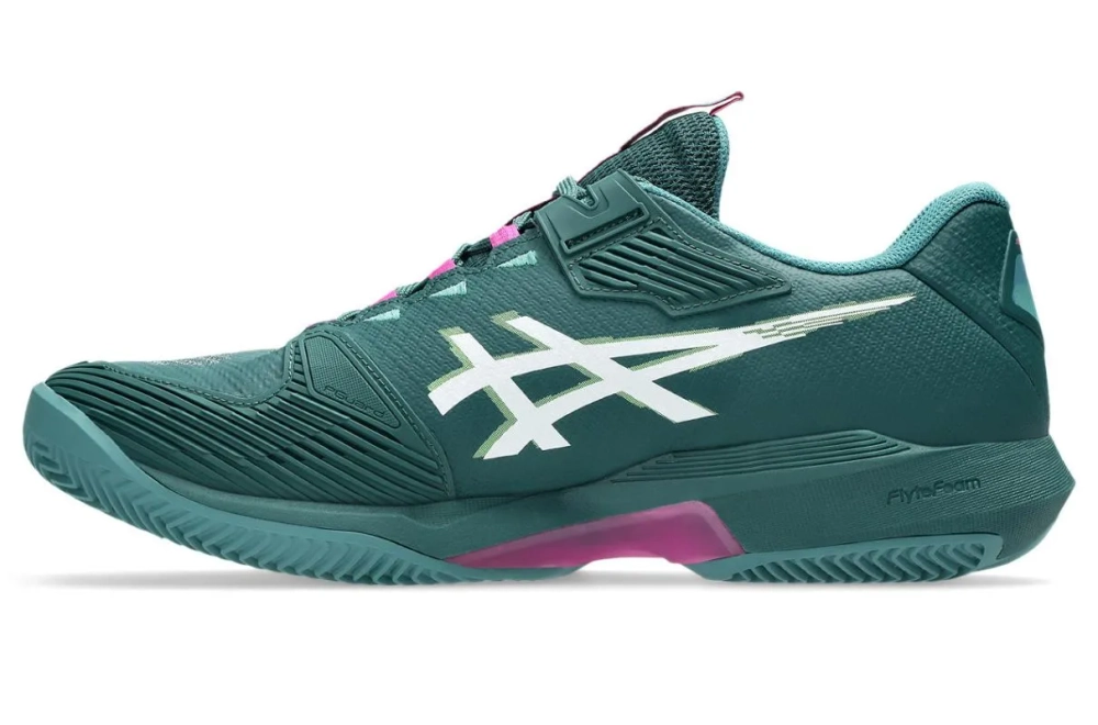 Теннисные кроссовки Asics Solution Speed FF 4 Clay - dark neptune/white