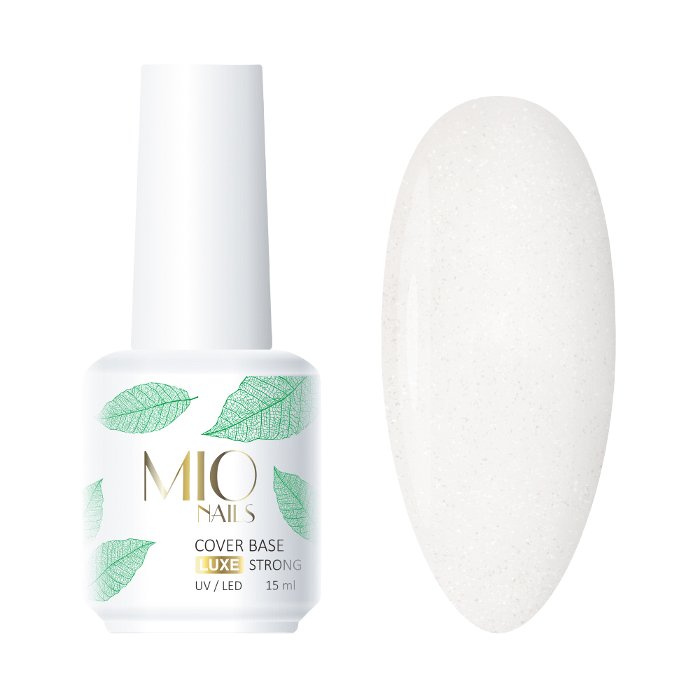 База белая Shimmer MIO Nails, 15 мл