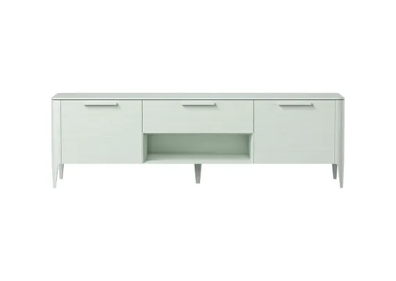 Тумба Type oak под ТВ ширина 180 см (белый)