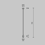 Крепление потолочное Long одинарное 700мм Maytoni FLARITY TRA159C-S1-PT
