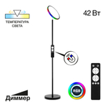 Citilux Click CL810021 RGB Чёрный торшер с пультом