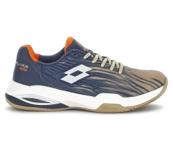 Теннисные кроссовки Lotto Mirage 200 II PRT Clay - indigo blue/all white/irish beige