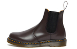 2976 Dr.Martens Yellow Stitch Smooth Leather Chelsea Boot "Burgundy"