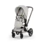 Детская коляска Cybex Priam V Style 2 в 1 City Grey шасси Chrome Brown