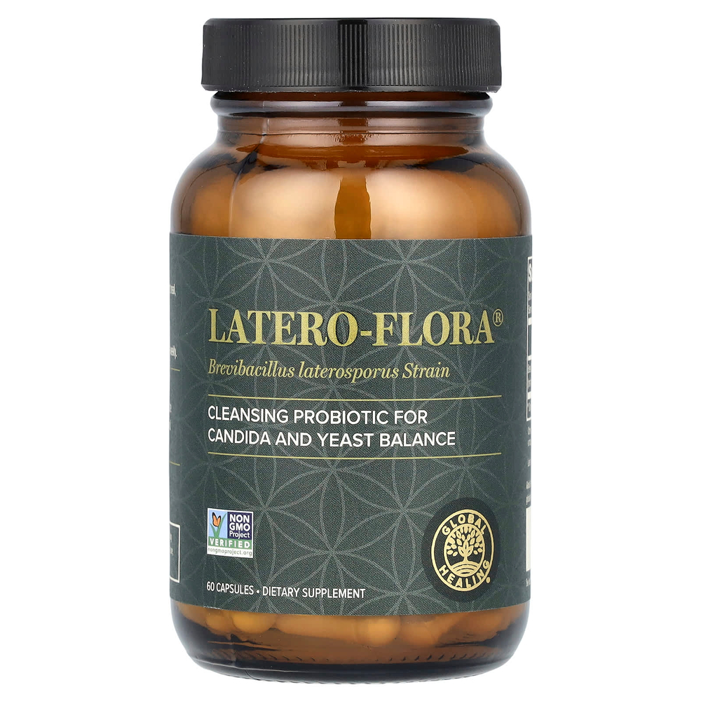 Global Healing, Latero-Flora, 60 капсул (35 мкг в капсуле)