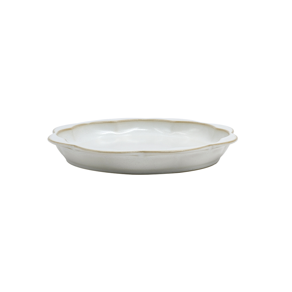 Тарелка 21см Roomers Tableware кремовая