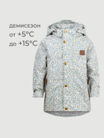 Куртка непромокаемая дождевик Mjölk Blue leopard