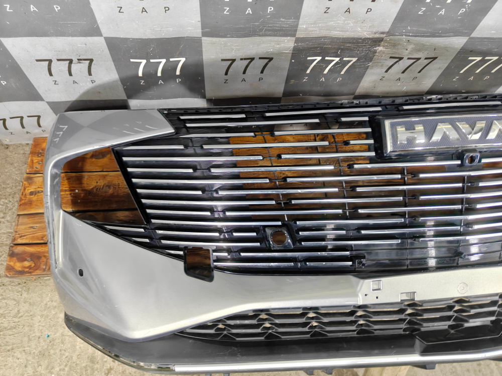 Бампер передний в сборе Haval F7 2, F7x 2 24-нв Б/У Оригинал 2803111XKN02A