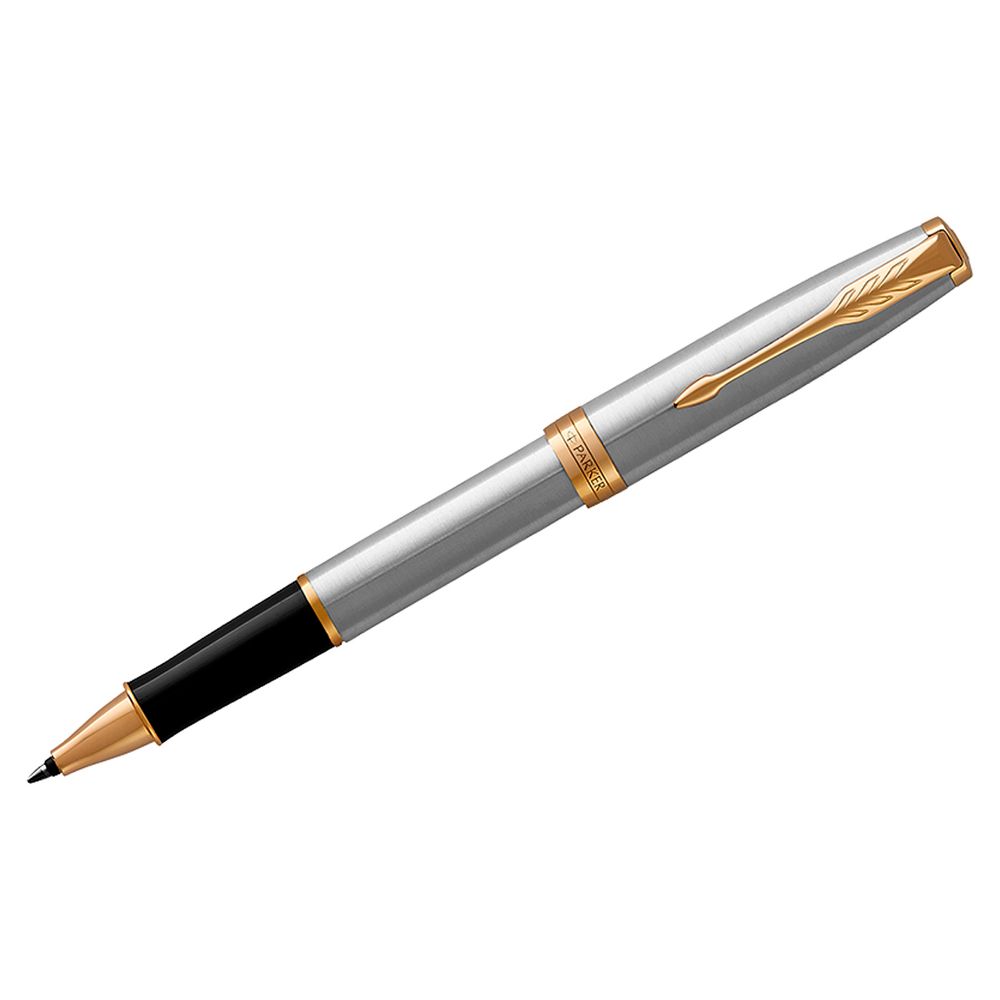 Parker Sonnet Core - Stainless Steel GT, ручка-роллер, M, BL