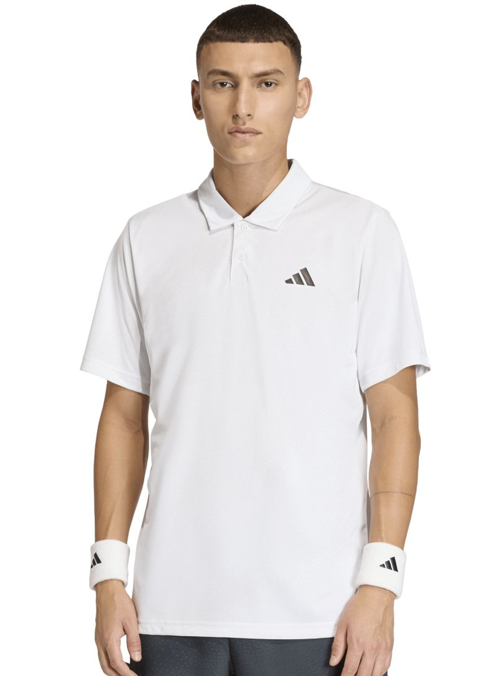 Мужское теннисное поло Adidas Club Tennis Climacool Graphic - white