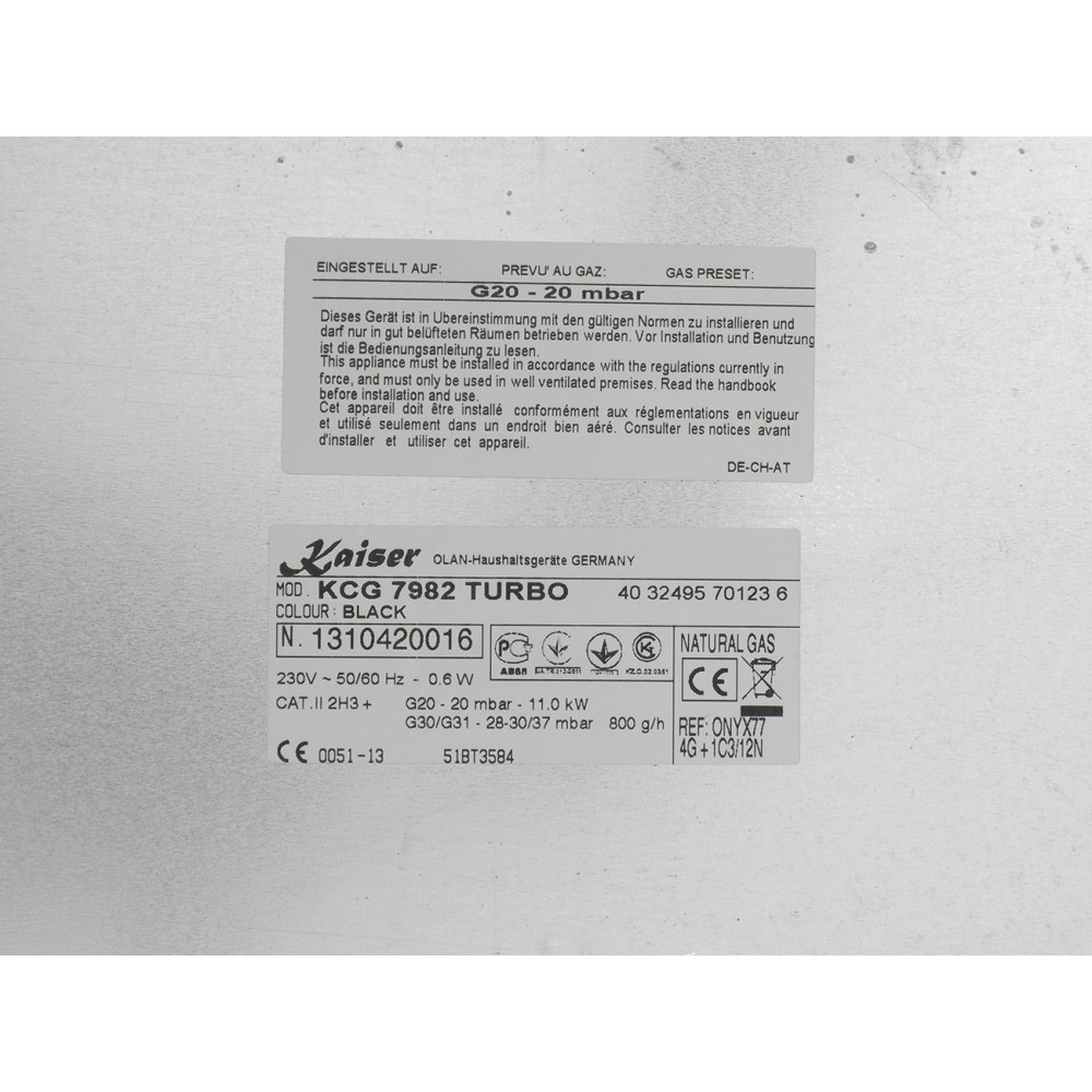 Газовая варочная поверхность Kaiser KCG 7982 Turbo