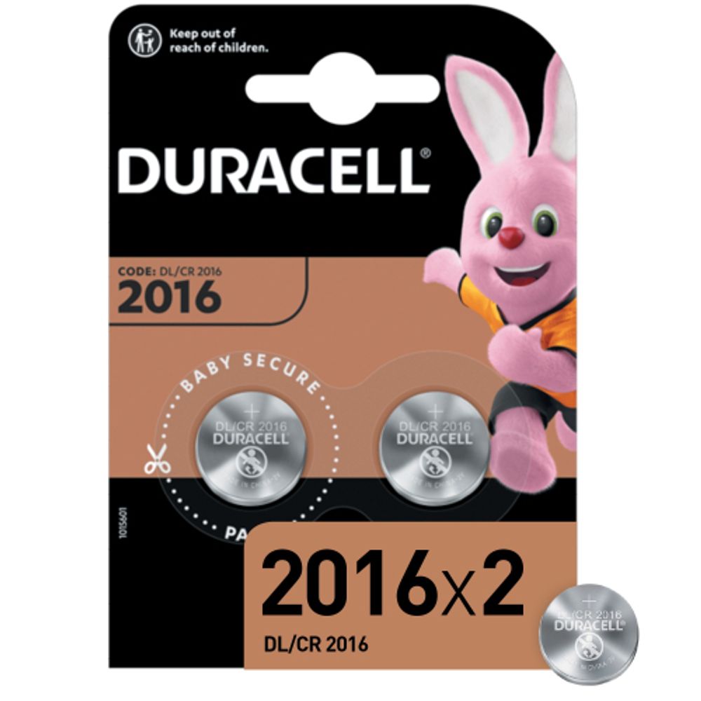 Батарейки Duracell литиевые CR2016-2BL | Батарейки Литиевые