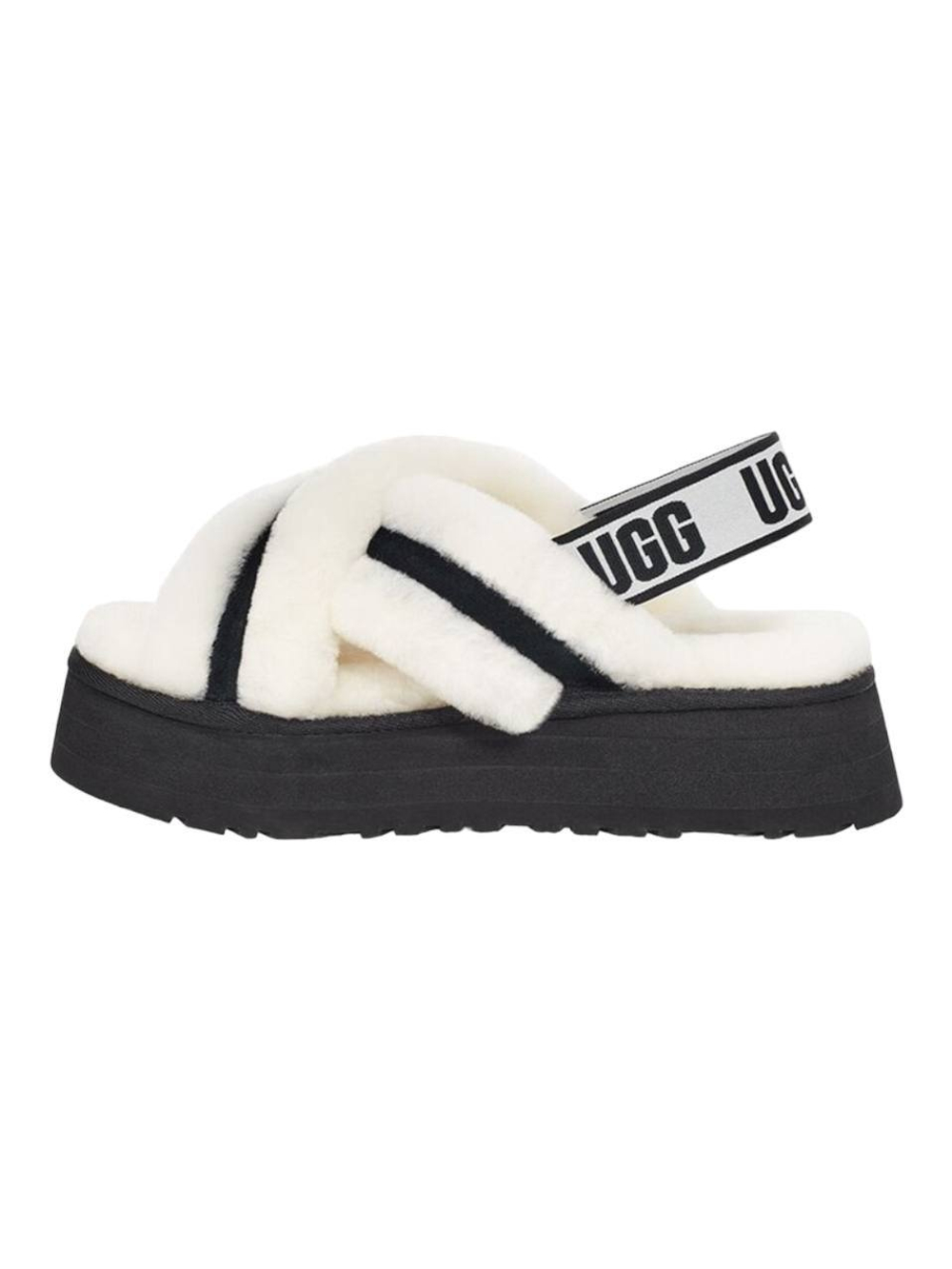 Ugg W Disco Cross Slide White