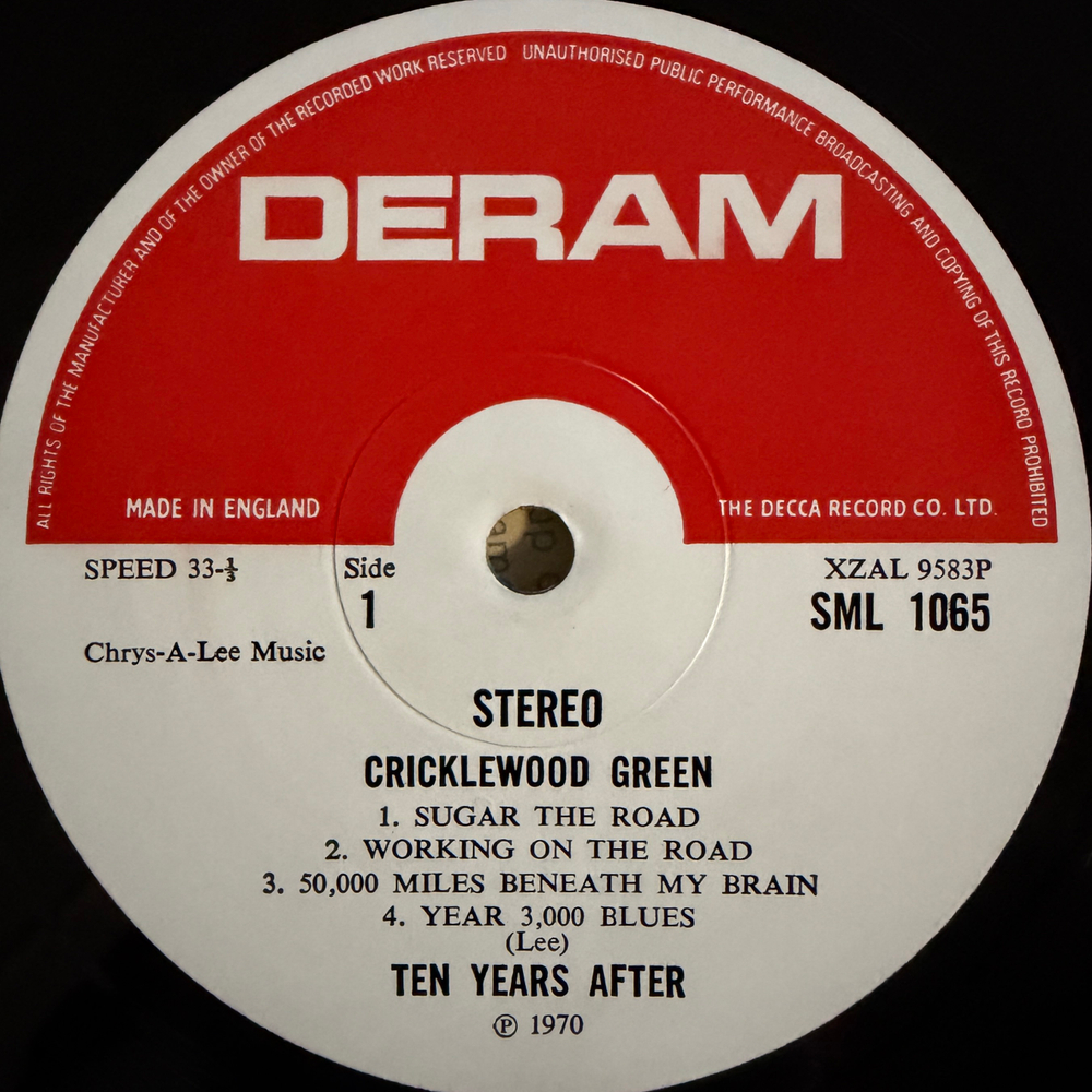 Виниловая пластинка Ten Years After - Cricklewood Green LP
