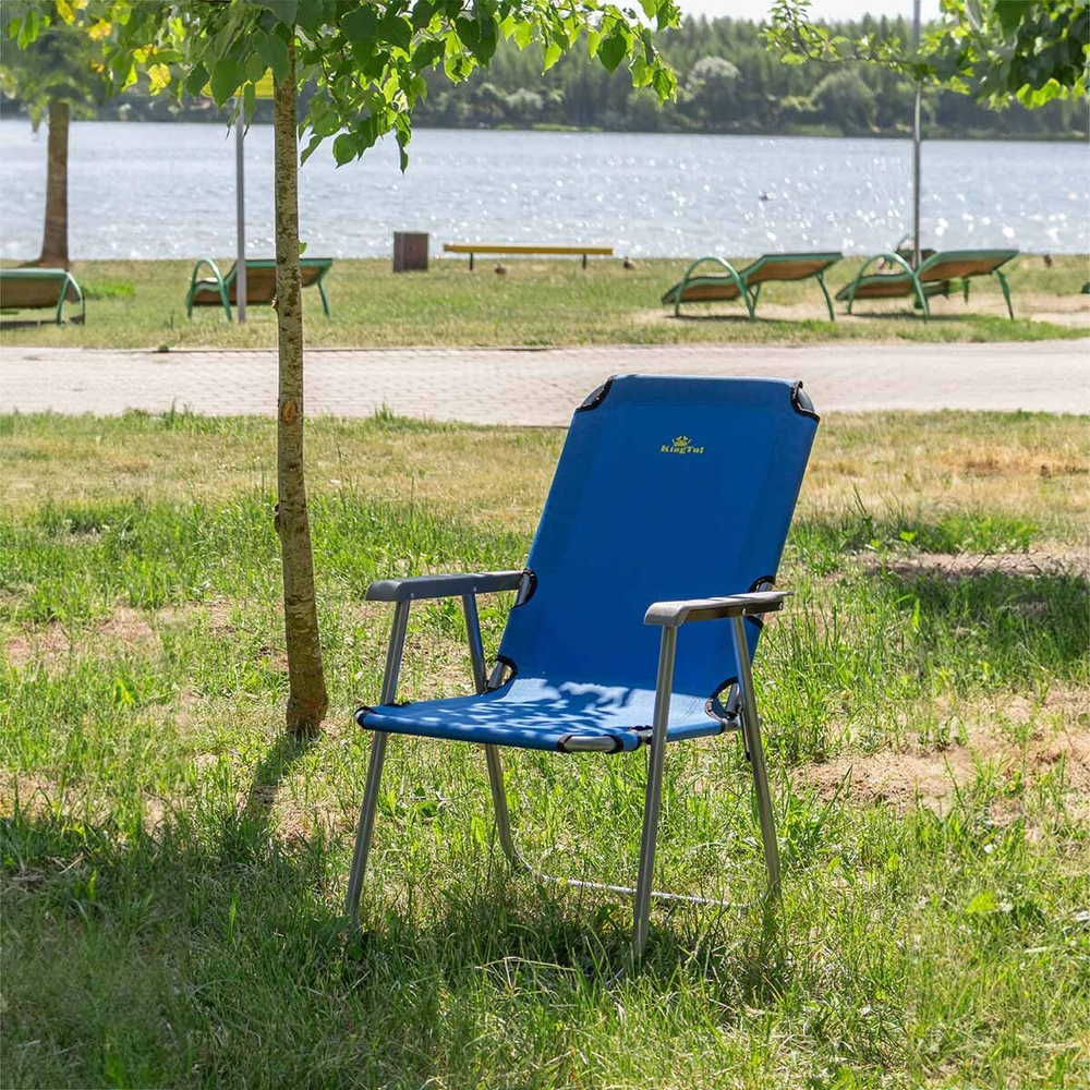 Кресло складное для кемпинга(макс. нагрузка 120кг.) KINGTUL KT-SP-131J