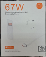 Блок Xiaomi 67W с проводом (USB Type-C)