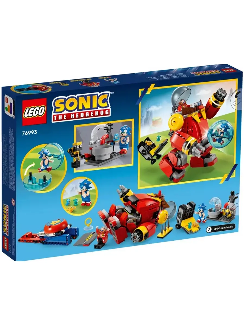 Лего Sonic 76993 Соник против робота Соник