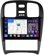 Магнитола для Hyundai Sonata 4 2001-2013 - FarCar S500-TS18 монитор 9.5" QLED на Android 14, CarPlay, 4G SIM-слот