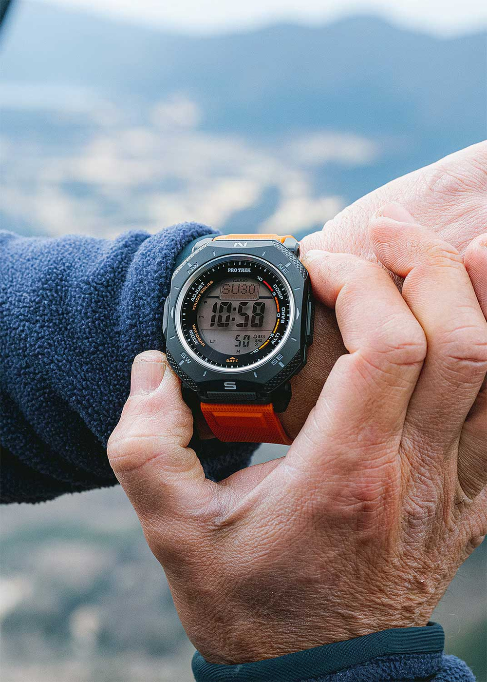 Мужские наручные часы Casio Pro-Trek PRG-69-4
