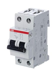 Выключатель автоматический STOS202 C6 ABB 2P 6А (2CDS252001R0064)