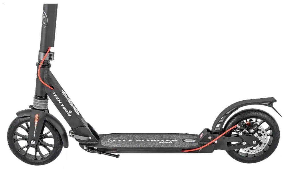 Самокат Tech Team City scooter Disk Brake grey