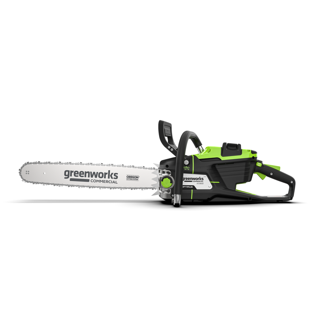 Цепная пила аккумуляторная Greenworks OCS600, 82V, 3,6кВт, 45см, бесщеточная, с АКБ 5Ач и ЗУ (2009607UB)