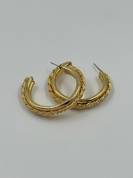 Серьги кольца