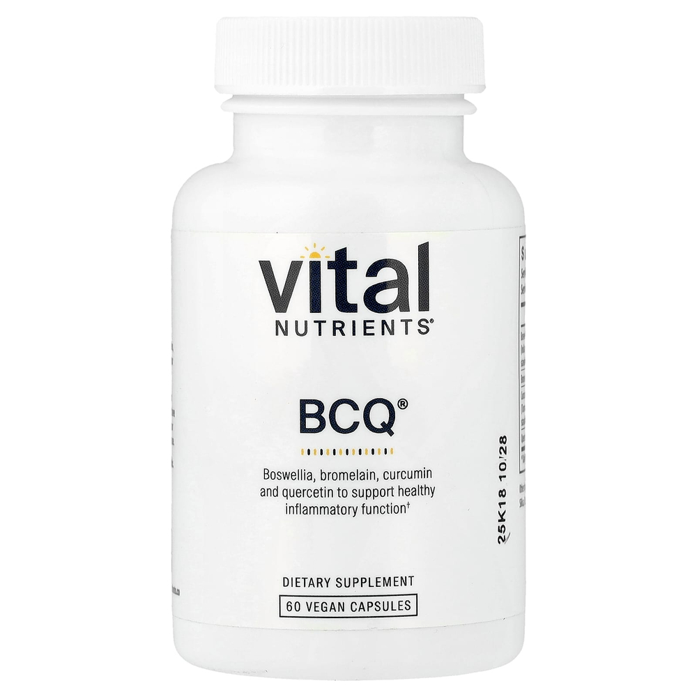 Vital Nutrients, BCQ, 60 веганских капсул
