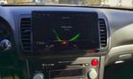 Магнитола для Subaru Legacy 4, Outback 3 2003-2009 (левый руль) - Teyes CC3-2K монитор 9.5" 2K QLED на Android 10, Быстрая, CarPlay, 4G SIM-слот