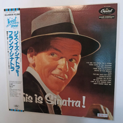 Винтажная виниловая пластинка LP Frank Sinatra This Is Sinatra (Promo) (Japan 1984)