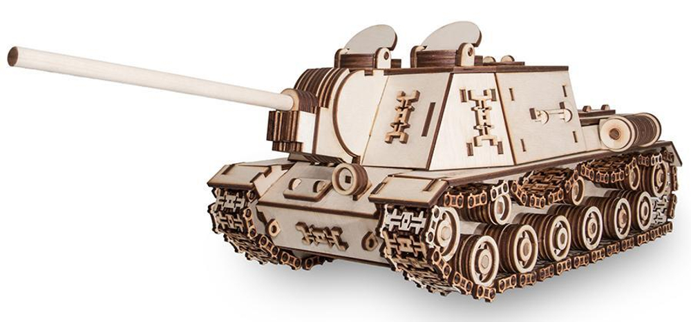 Конструктор деревянный 3D EWA Танк ИСУ-152