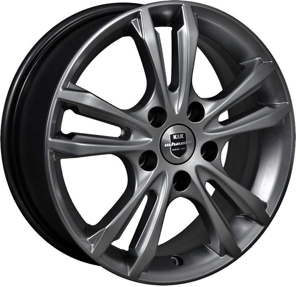 K&amp;K Samara 6x16 4x100 ET 40 Dia 67.1 (дарк платинум)