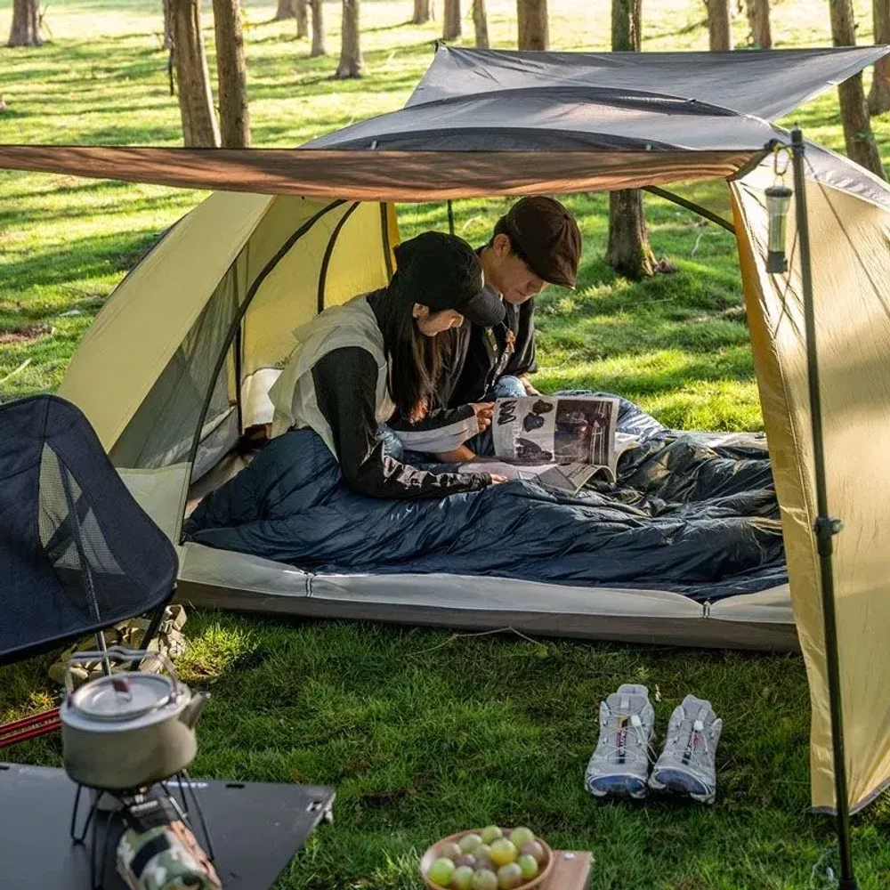 ПАЛАТКА NATUREHIKE 2-Х МЕСТНАЯ BUTTERFLY NH21YW132 210T