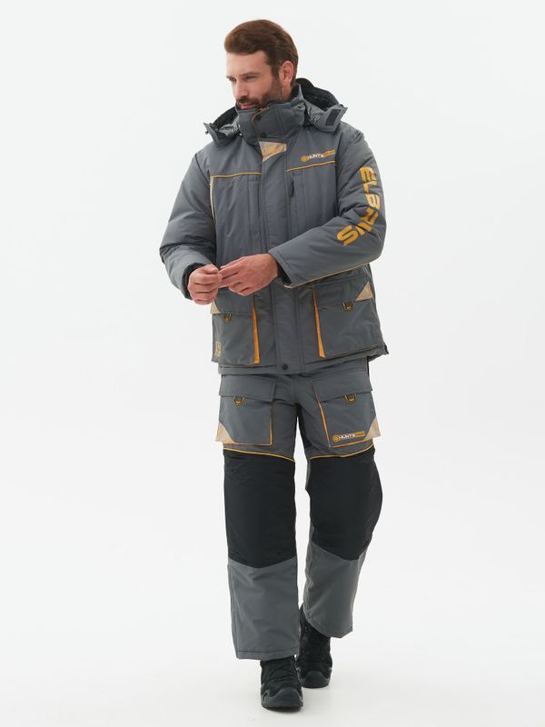 Костюм зимний Elbrus ткань Hit Membrane цвет Серый/Банан
