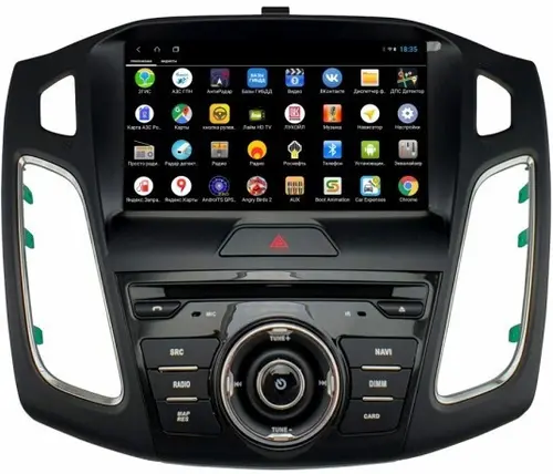 Магнитола для Ford Focus 3 2011-2019 - Parafar PF155XHDDVD на Android 11, DVD-привод, Carplay, 4G SIM-слот