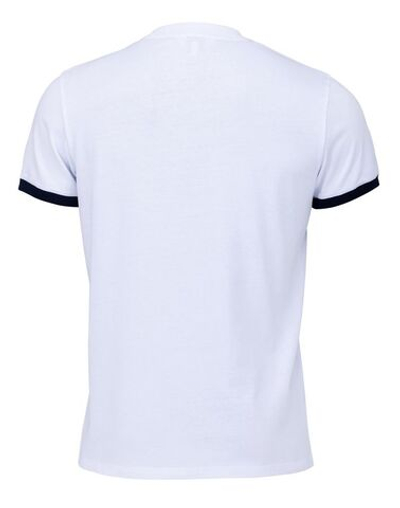 Мужская теннисная футболка Roland Garros Tee Shirt Colour Block - blanc