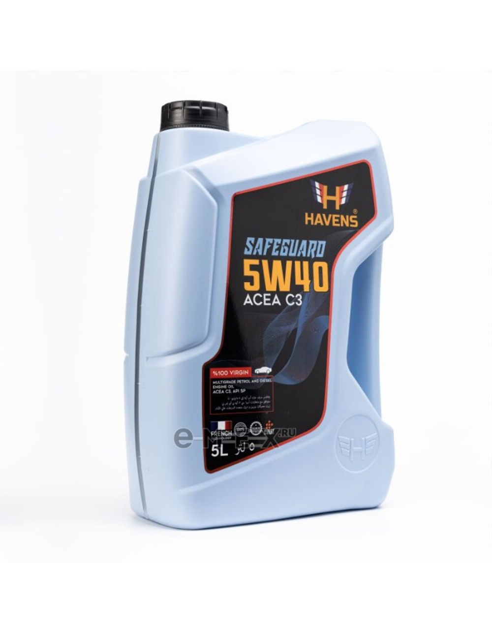 Havens Safeguard масло моторное синтетическое SAE 5W40 ACEA C3, API SP, SN PLUS, SN/CF 5л