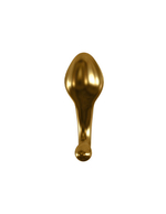 Универсальный золотой массажер Hand Blown Glass Massager (Цвет: золотой)