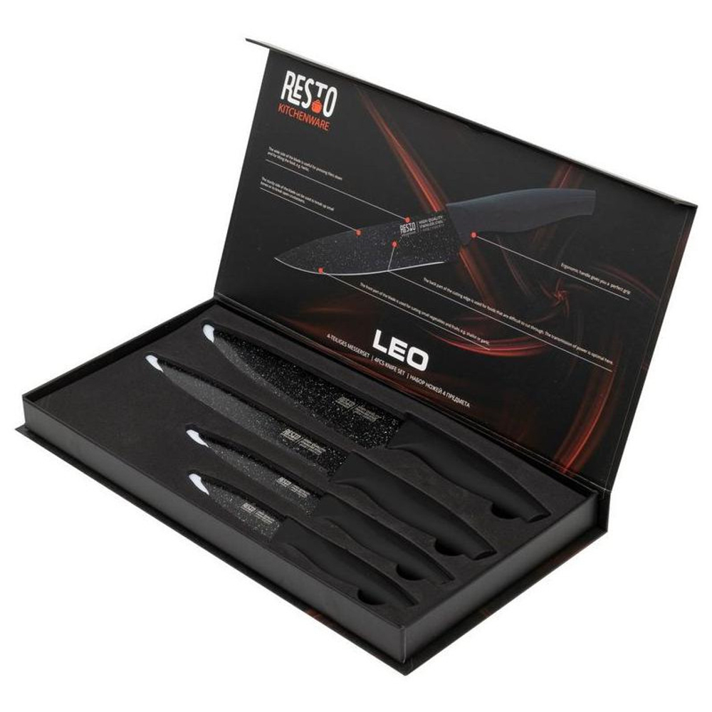 Набор ножей LEO 4 предмета