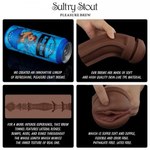 Мастурбатор "Sultry Stout" (вагина) коричневый цвет