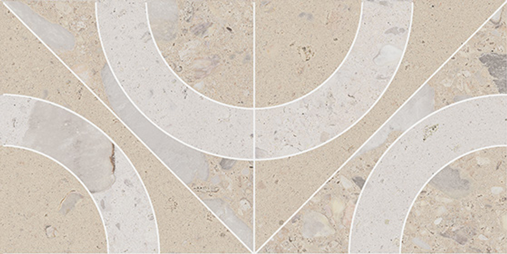Керамический бордюр KERAMA MARAZZI ТАРАСКОН бежевый светлый матовый обрезной 30x14,7 (9 мм.) арт. KMB2TGL008BR