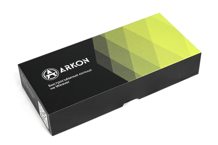 Кольца Arkon 34 мм быстросъемные на weaver, средние